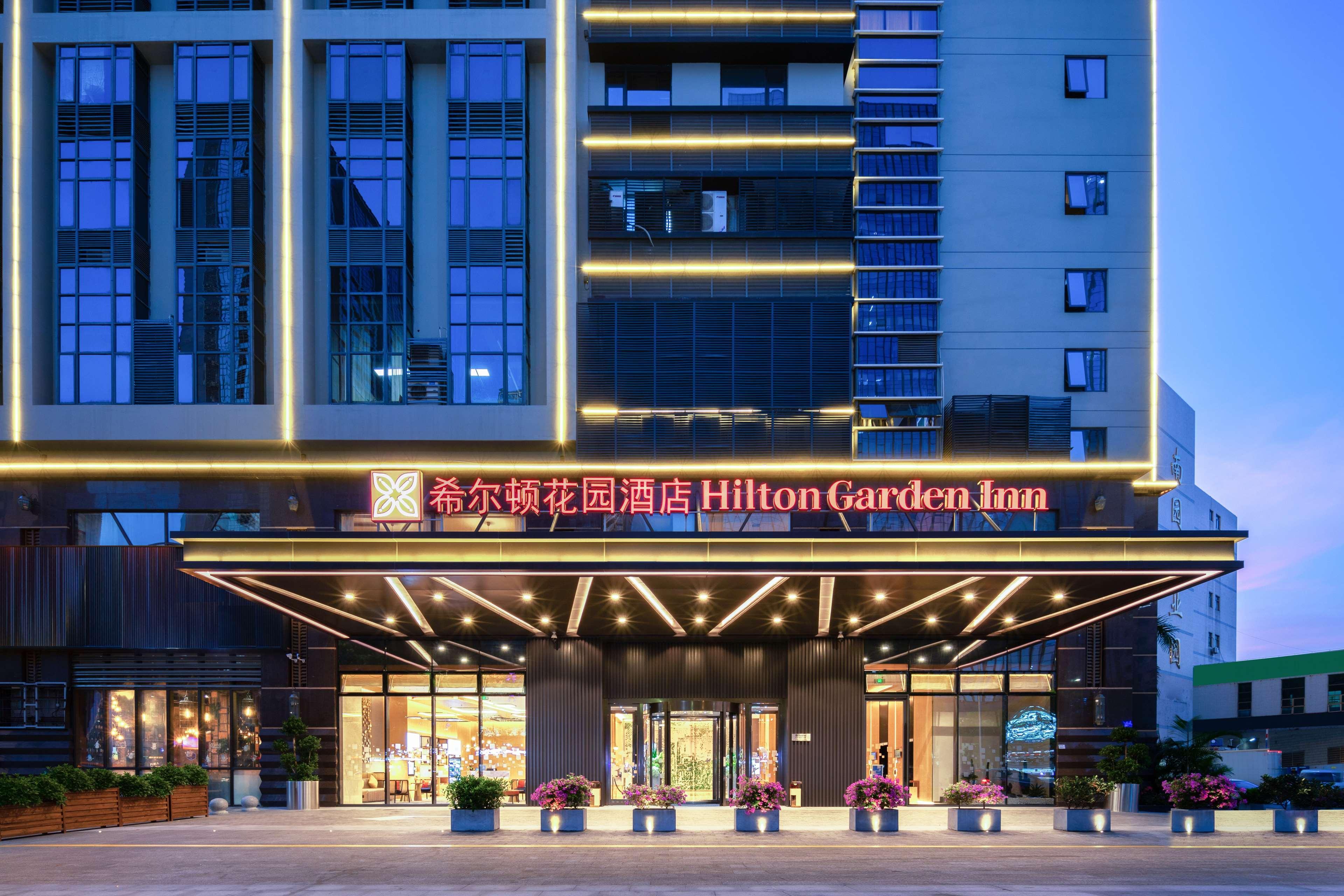 Hilton Garden Inn Shenzhen Nanshan Avenue Exterior foto