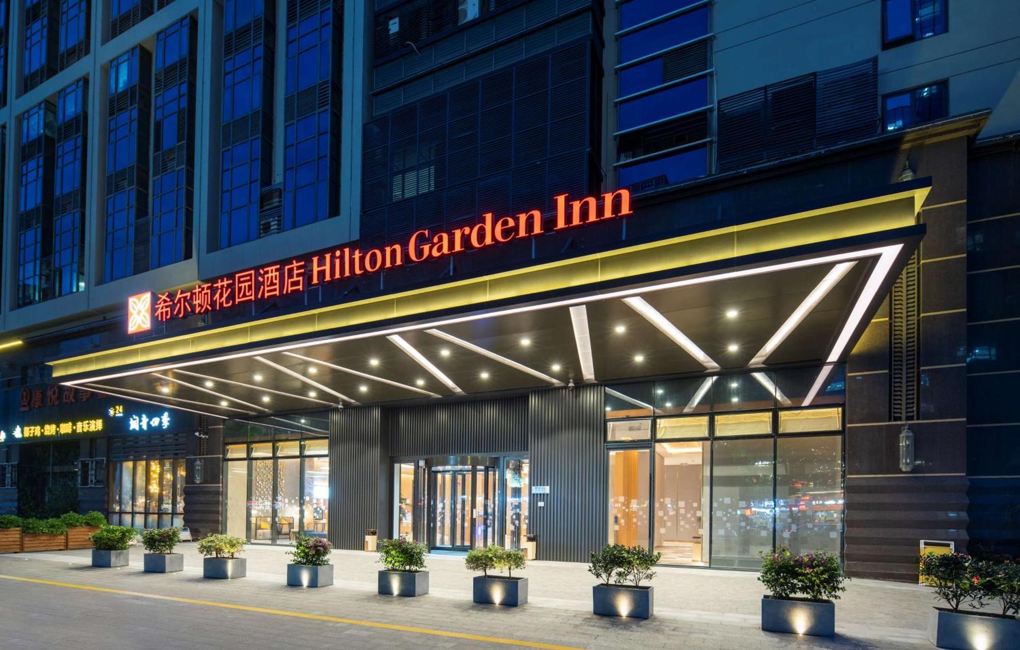 Hilton Garden Inn Shenzhen Nanshan Avenue Exterior foto